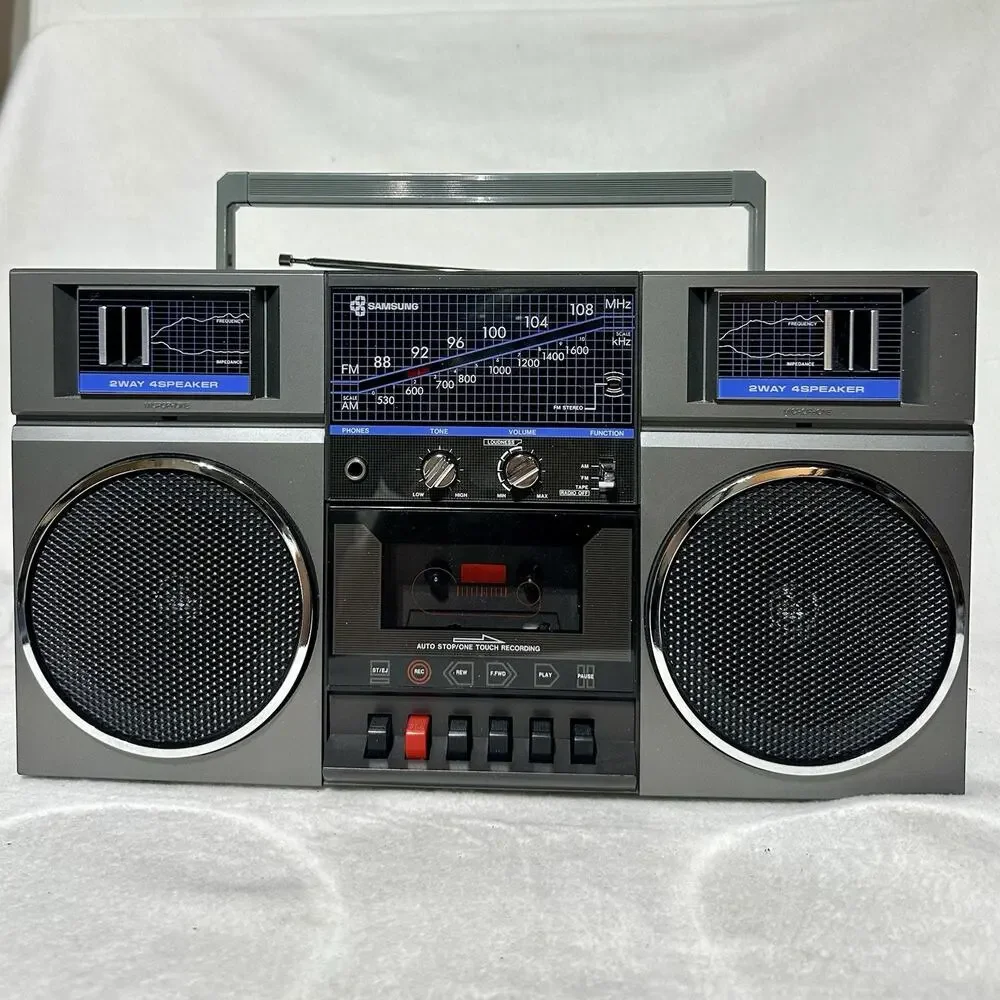 Vtg Samsung ST-K40 Am/fm BoomBox Stereo Cassette Radio Tape PARTS ONLY